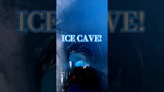 Whats it like inside an Ice Cave travel snow bucketlisttravel europetravel adventuretravel [upl. by Wehttam726]