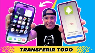 🔥 Cómo Transferir TODO de Android a iPhone 📲 FÁCILMENTE apple android [upl. by Iatnohs]