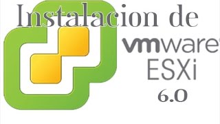 Instalacion de VMware ESXi 60  Parte1 [upl. by Merkley]