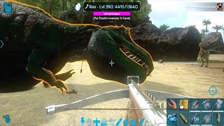 Ark Mobile Easy Rex Trapping amp Taming  Ark Mobile Taming Rex [upl. by Wadell]