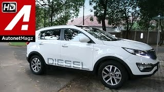 Review amp test drive KIA Sportage Diesel Indonesia [upl. by Elburr128]