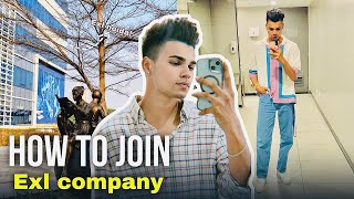 How To Join EXL Company💯  Interview Process In Detail amankohlivlogs [upl. by Johen]