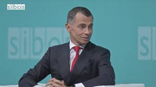 Sibos 2019 Views from the Top with JeanPierre Mustier CEO UniCredit  25 Sept 2019 [upl. by Harts]