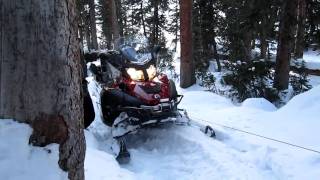 2010 skidoo expedition 1200 warn winch [upl. by Salamone219]