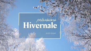 PRÉVISIONS HIVERNALE 20232024 prt1 🥶❄️☃️🎿🏔️ [upl. by Pyle]