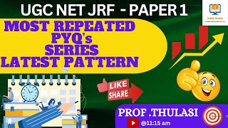 Most Repeated PYQS Series  UGC NET Paper 1  Day 2 ugcnetpaper1 pyqseries ugcnet2023 [upl. by Akinert]