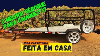 Carretinha reboque para caiaque [upl. by Merrilee]