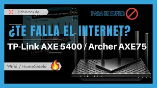 ¿Te falla el internet Revisión en Español  TPLink AXE5400 triple Banda Archer AXE75 [upl. by Eimia288]