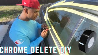 CHROME DELETING my 335i e92 DIY [upl. by Beka998]