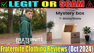 Fraternite Clothing Reviews Watch Unbiased Review Know Here [upl. by Danczyk161]