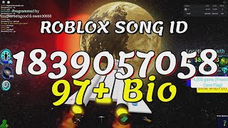 97 Bio Roblox Song IDsCodes [upl. by Nassi753]