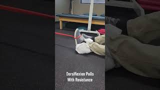 Dorsiflexion Pulls With Resistance [upl. by Yrotciv]