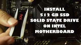 HOW To Install PCIe Gen 30 NVME XPG S40G SSD On ASUS TUF GAMING Z590PLUS Motherboard [upl. by Enoval261]