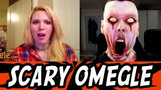 Scary Prank on Omegle 12  Scared amp Scared AGAIN [upl. by Cinamod]