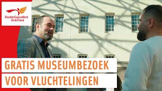 200000 museumkaarten voor vluchtelingen  VluchtelingenWerk Nederland [upl. by Llennaj]