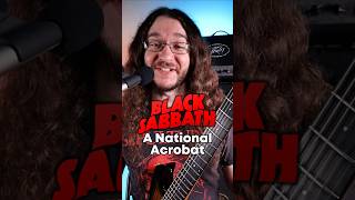 Black Sabbath  A National Acrobat guitar metal [upl. by Eilagam]