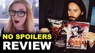 Morbius REVIEW  NO SPOILERS [upl. by Ecnirp896]