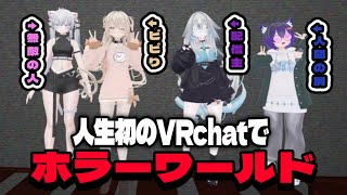 【VRchat】人生初のホラーワールドで満身創痍になった話 [upl. by Enirrok]