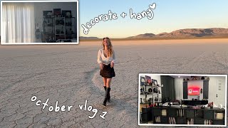 lets plan out a fun october  vlog [upl. by Ravahs663]