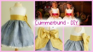 Cummerbund Sash  How to sew a Cummerbund  Sewing Tutorial  Frocks amp Frolics [upl. by Shyamal574]