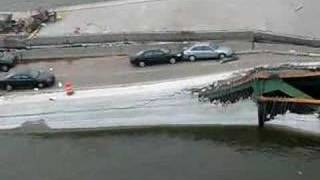 Bridge collapses in Minneapolis MN 01082007 [upl. by Auqinet]