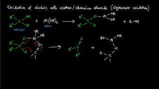 A03 Oppenauer oxidation reaction mechanism [upl. by Adnot]