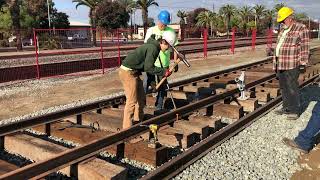 Kingsburg Depot Track assembly [upl. by Razaele]