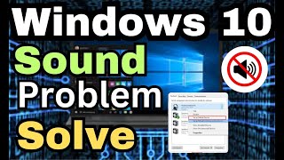 Windows 10 sound not Working ll how to fix windows 10 sound problem I computer sound not working [upl. by Bradshaw868]