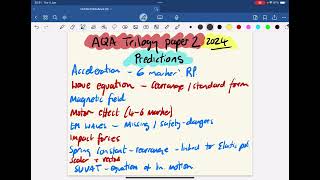 AQA trilogy combined science paper 2 gcse predictions [upl. by Hendrix740]