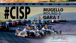 Campionato Italiano Sport Prototipi  ACI Racing Weekend Mugello round 3  Gara 1 [upl. by Ellehcyt]