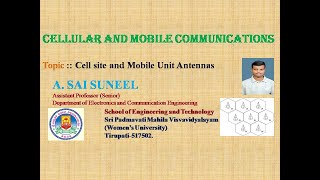 Unit1 CMC Cell site and Mobile Station Antennas [upl. by Conah]