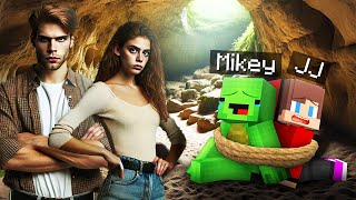 JJ and Mikey Were Captured by Humans in Real Life  Minecraft Maizen [upl. by Cicenia]