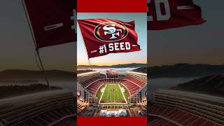 49ers Number 1 Seed 49ers nfl questforsix footballshorts brockpurdy deebosamuel [upl. by Ykcim119]