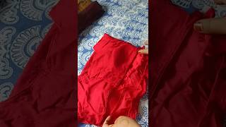 My new parcel meesho haul prepaid order Red blouse review from messho  late delivery shorts [upl. by Alberta928]