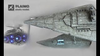 Star Wars Imperial Star Destroyer  12700 Revell Zvezda  Scifi model [upl. by Hardner]