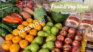 FRESH Fruit amp Veg Haul  Large Family Vlog [upl. by Wallack]