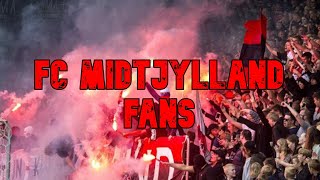 FC MIDTJYLLAND FANS  BEST MOMENTS DENMARK [upl. by Lilak]