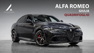 Alfa Romeo Giulia Quadrifoglio  Walkaround [upl. by Letti]