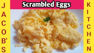 முட்டை துருவல்  Scrambled Eggs Recipe  How to make Perfect Fluffy Scrambled Eggs in Tamil [upl. by Orelle]