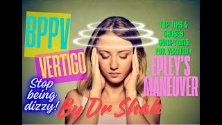 What is BPPV amp VertigoEpleys Maneuver Explained To Relieve Symptomshealthawarenessbppv vertigo [upl. by Shae]