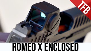 Sigs Best Duty Optic Made Better The Romeo X Enclosed [upl. by Laertnom]