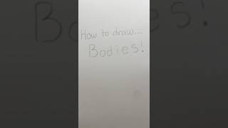 how to draw bodies🌷✨ don’t mind the face art howtodraw body drawing shorts tutorial bod [upl. by Editha50]