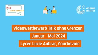 Talk ohne Grenzen – Lycée Lucie Aubrac [upl. by Romney]