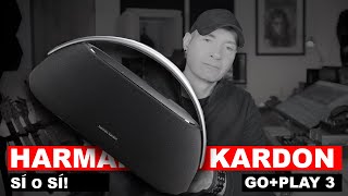 Platiquemos de HARMAN KARDON GoPlay 3  La necesitas I Nosferatrom [upl. by Darahs227]