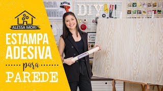 ⭐ COMO APLICAR PAPEL ADESIVO NA PAREDE EM 6 PASSOS  TUTORIAL COM PLASTCOVER [upl. by Ateekram]