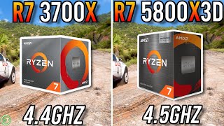 Ryzen 7 3700X vs Ryzen 7 5800X3D  Big Difference [upl. by Woodring]