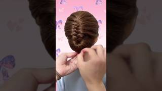 Unique hairstyle for girls hairstyle youtubeshorts [upl. by Candyce369]