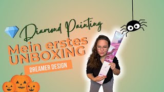 🎃👻Diamond Painting Unboxing 💎Dreamer Design💎 [upl. by Lleynod593]