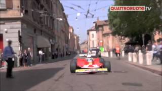 Arnoux Ferrari T4 Modena Quattroruotetv [upl. by Htebazil]