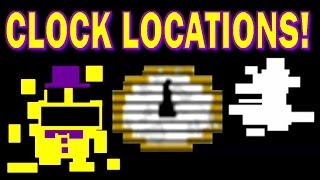 CLOCK ENDING amp SECRET BOSS LOCATION GUIDE  FNAF World [upl. by Normi81]